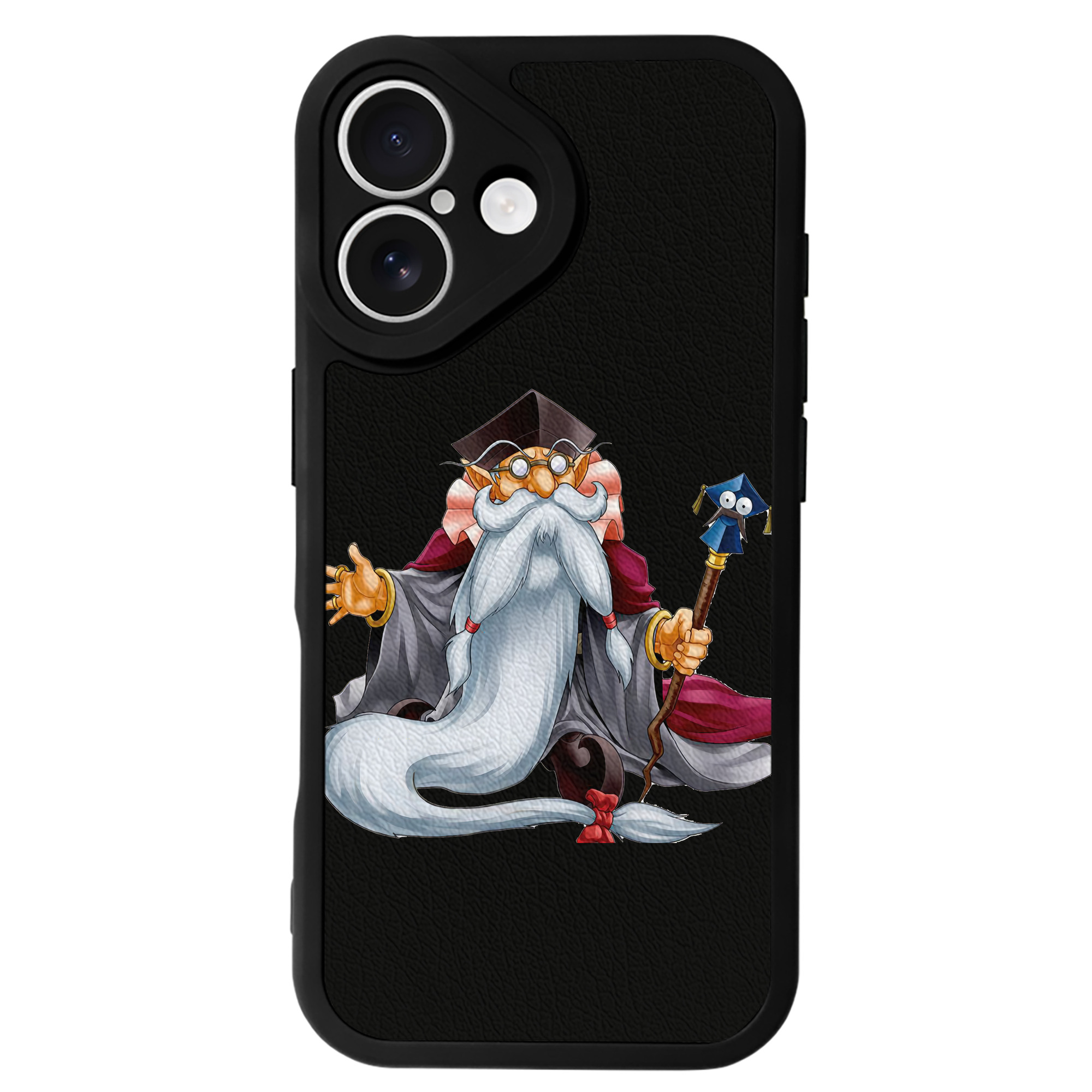 （画像用） 遊☆戯☆王 Yu-Gi-Oh! 【iPhone 16シリーズ対応】シリコンスマホケース（レザー調） 材質：シリコン